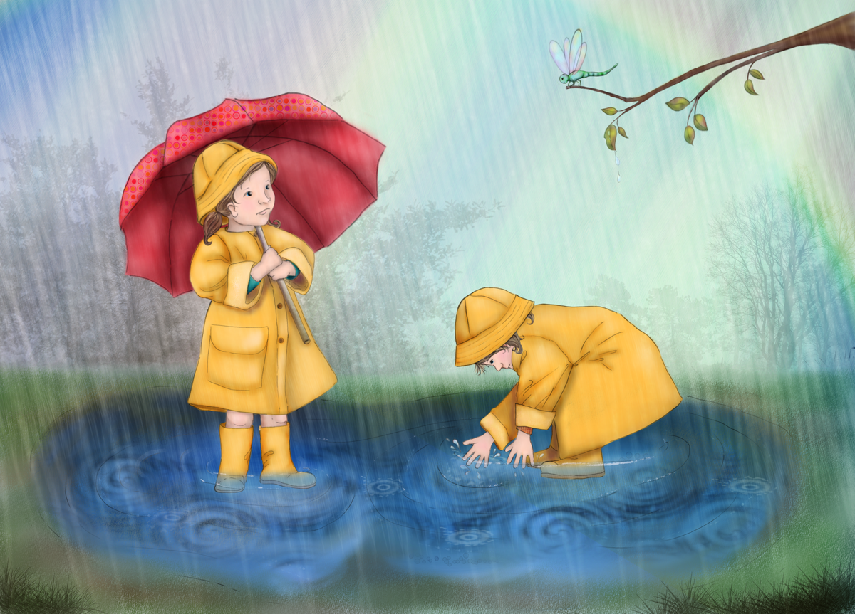 Дождь рисунок. Дети дождя. Дождливое лето хуже осени. Дождик для детей.