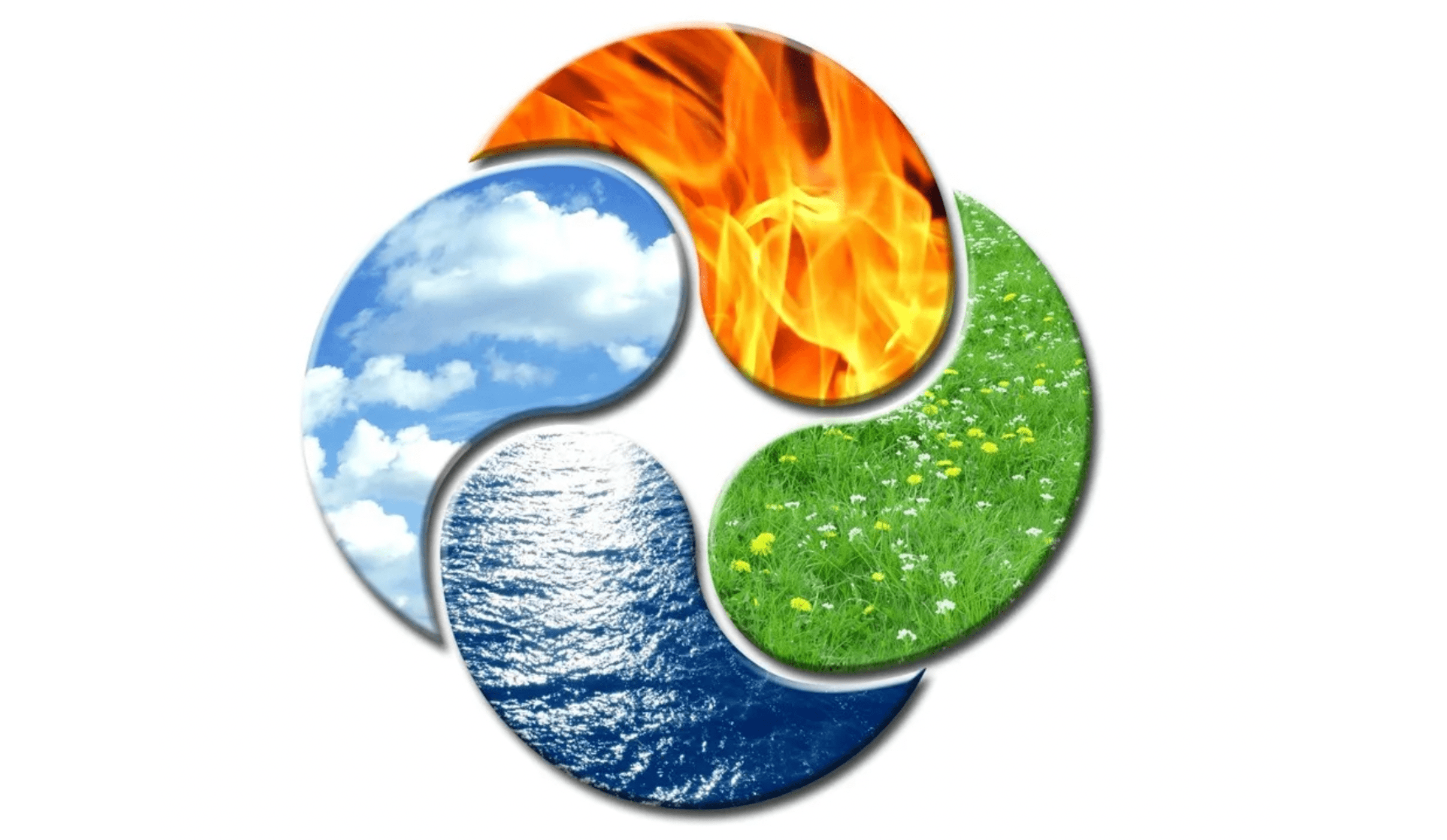 Элементы воды воздуха земли огня