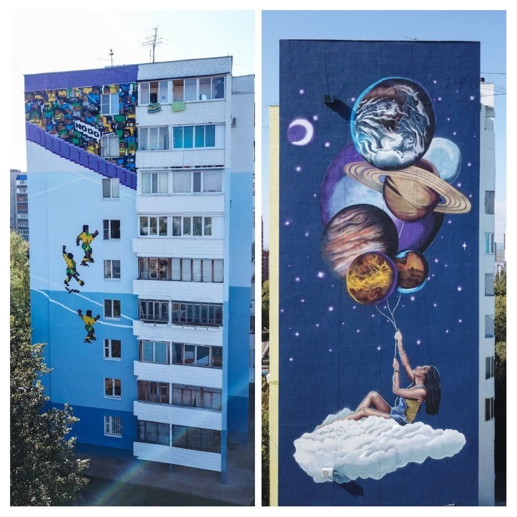 Граффити космос