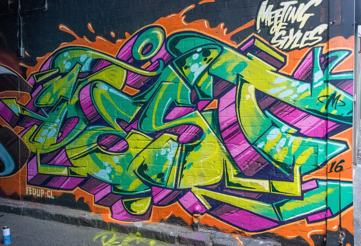 Цвет граффити