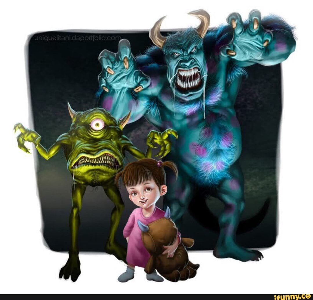 Салливан Корпорация монстров арт