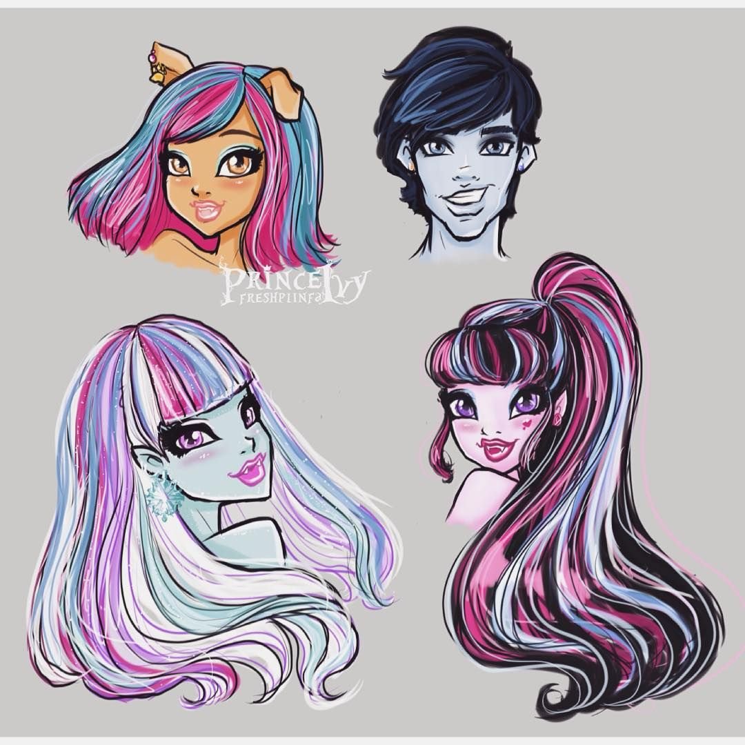 Волосы Монстер Хай