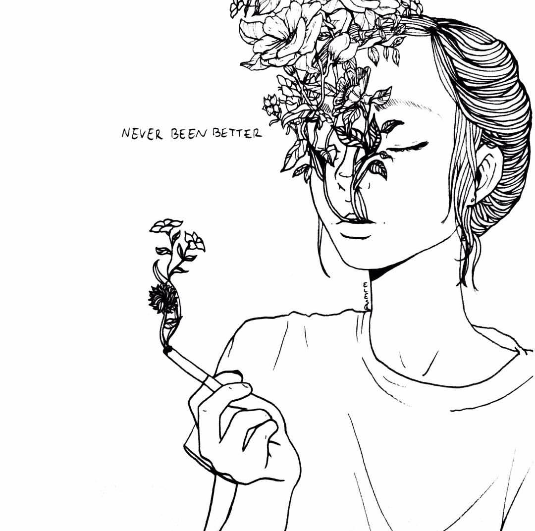 Рисунки в стиле тумблер