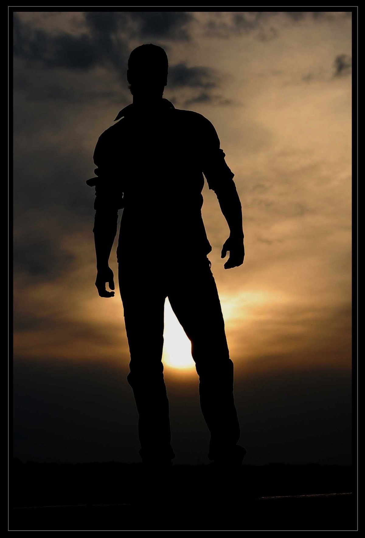 Силуэт мужчины