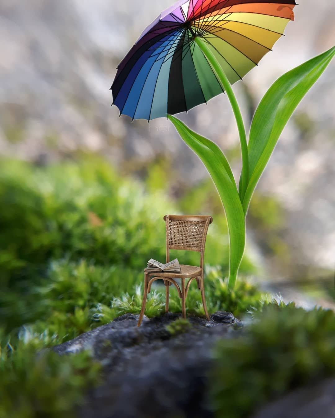 Красивая природа креативно