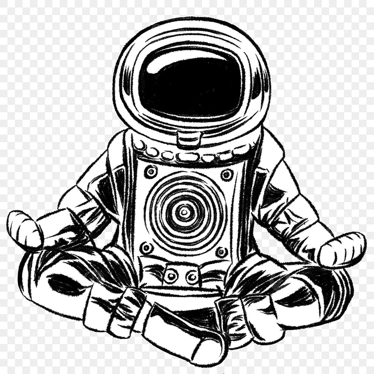 Астронавт медитация