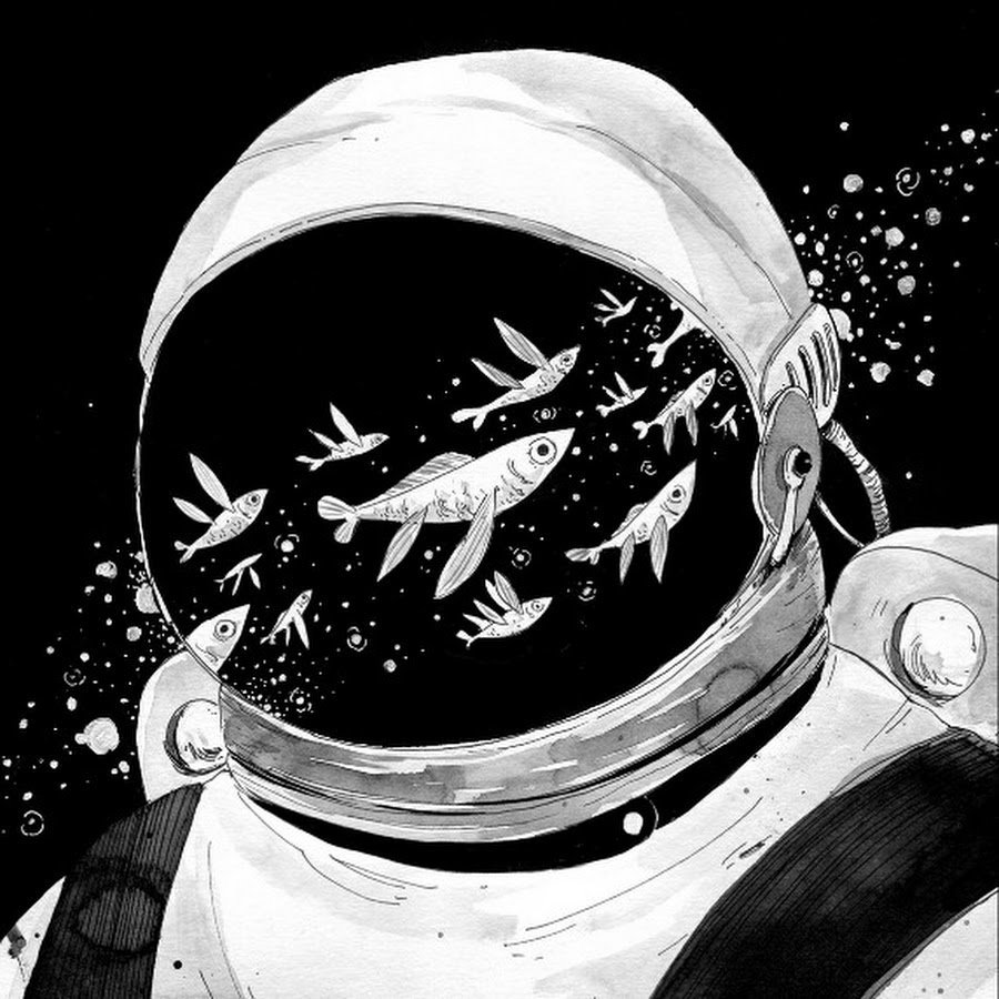 Космонавт логотип