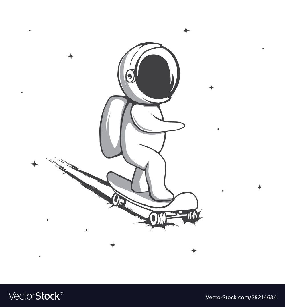 Космонавт Минимализм