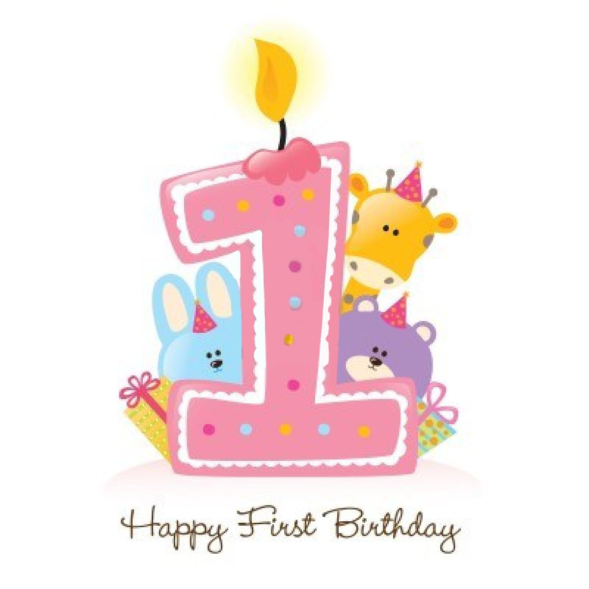 С днем рождения 1 год