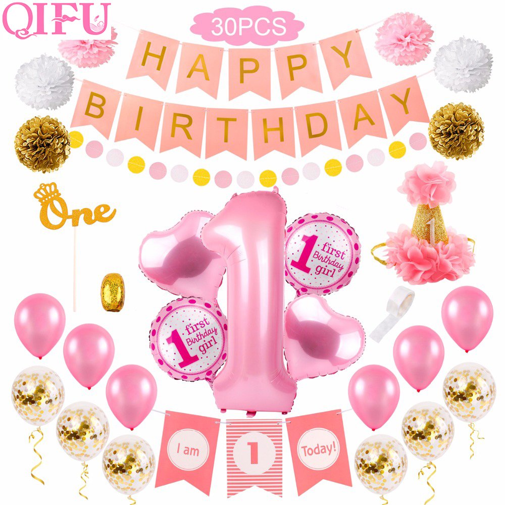 С годиком девочку