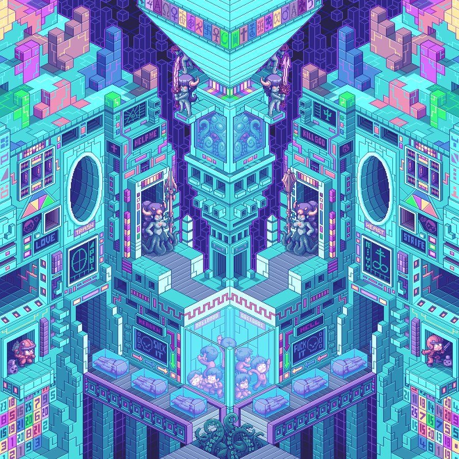 Пол Робертсон Pixel Art