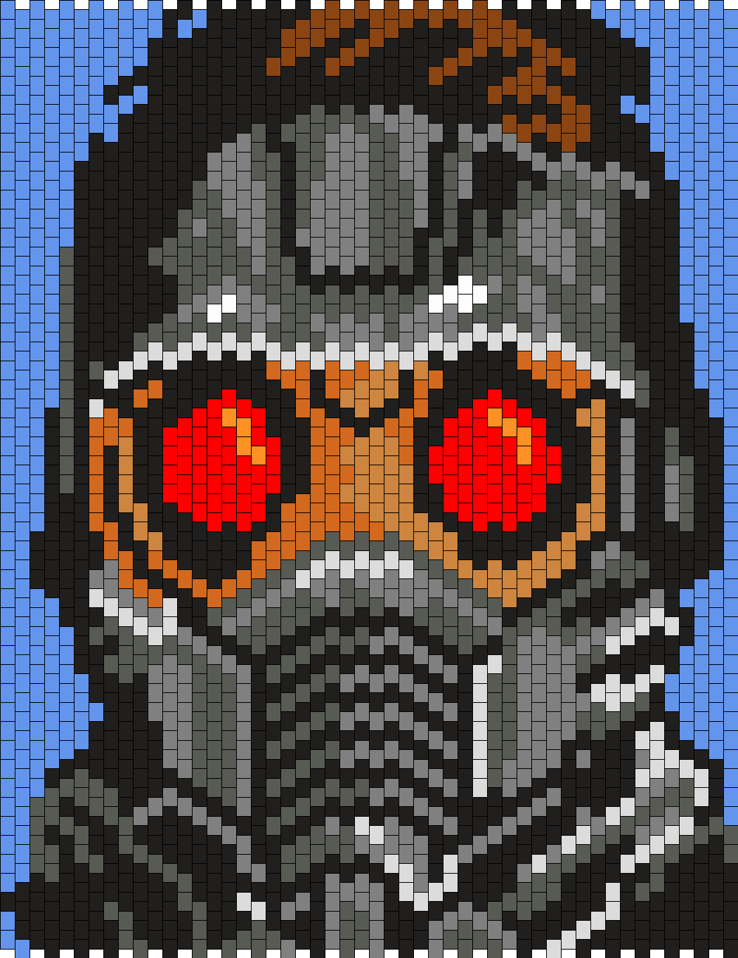 Рисунки по клеточкам Звёздные войны