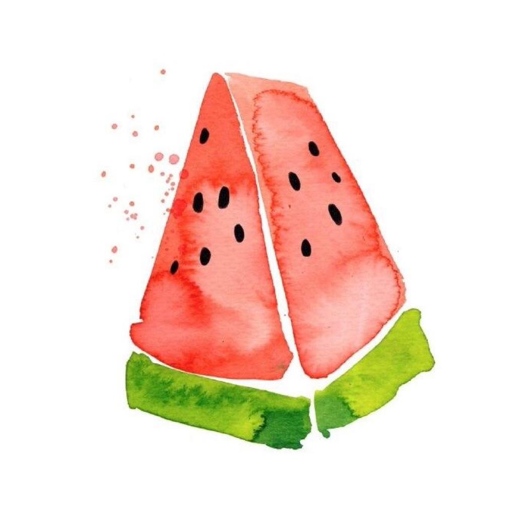 Милый арбузик кусочек