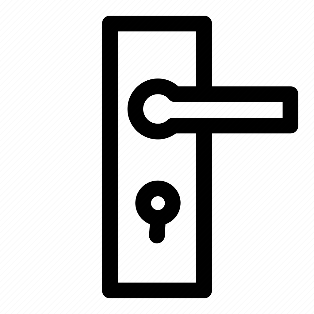 Замок Минимализм дверной