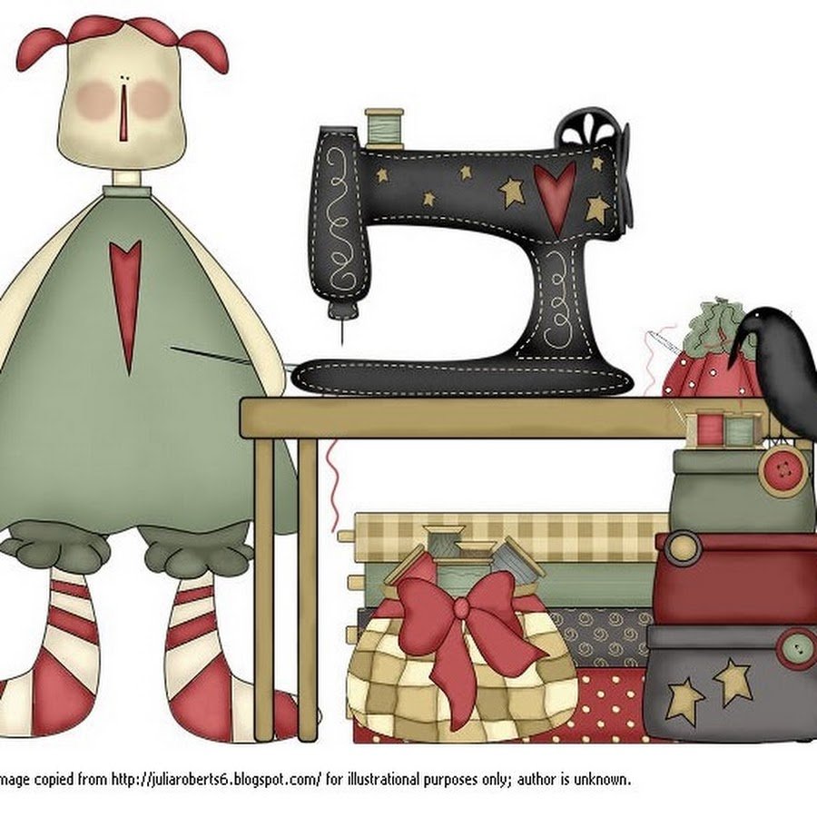 Открытка для портнихи