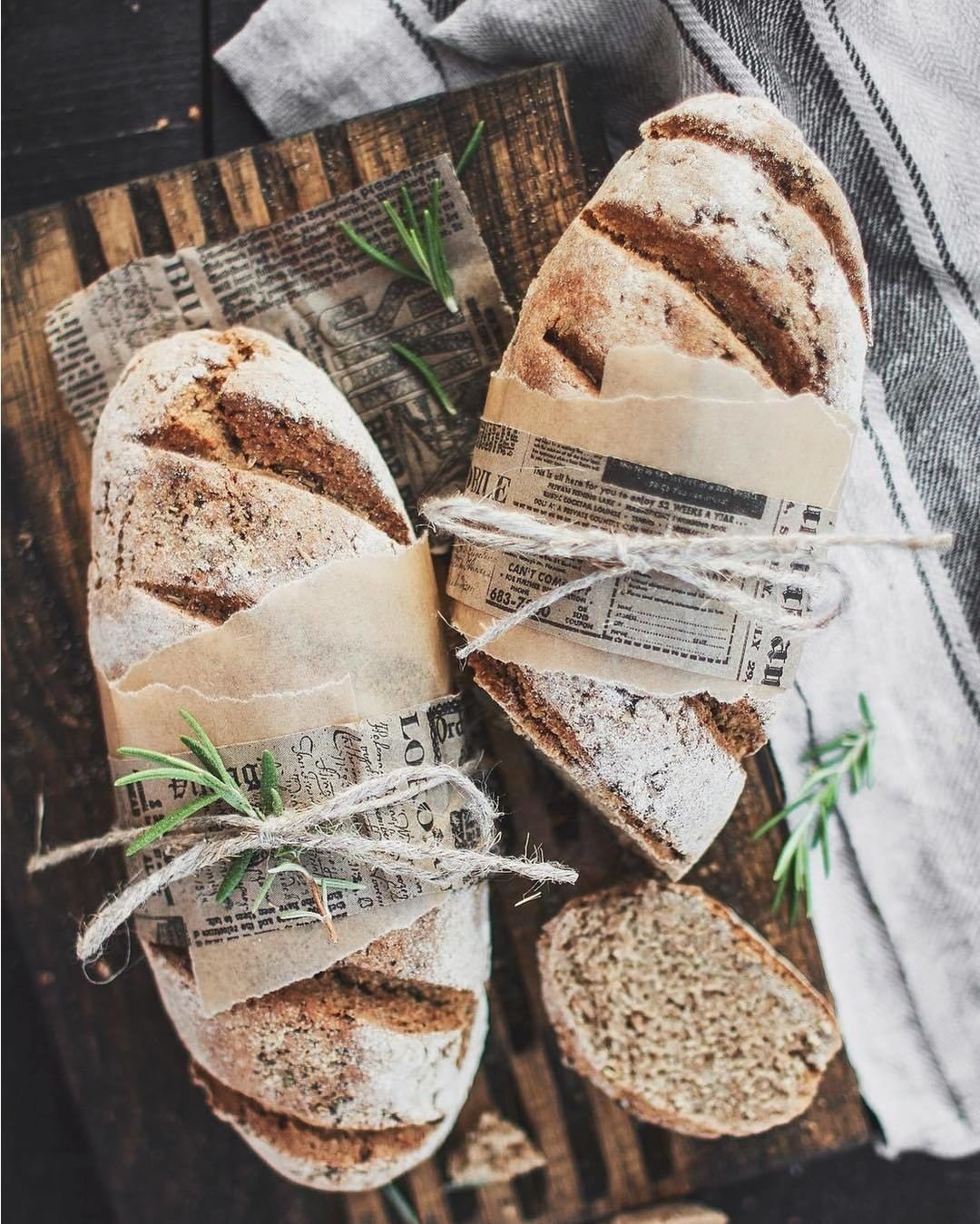 Упаковка хлеба домашнего
