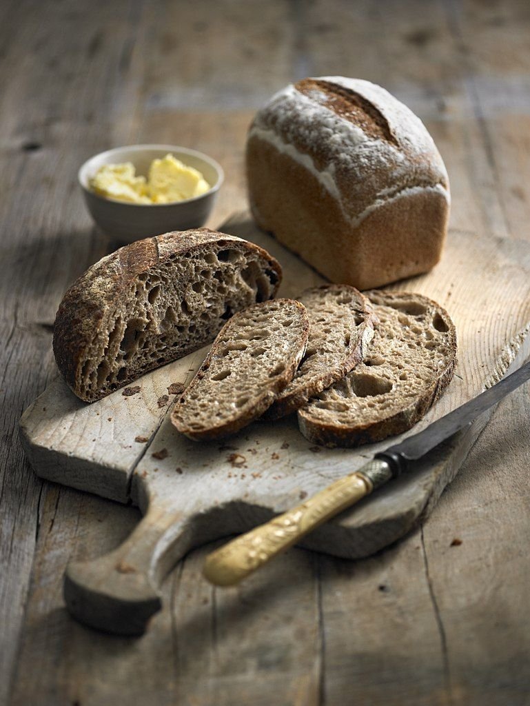 Хлеб чиабатта черный