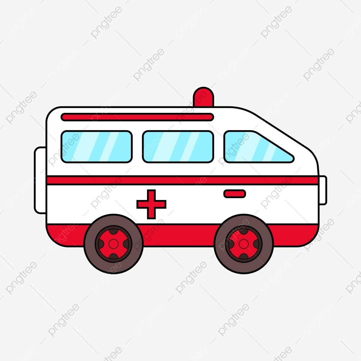 Карета скорой помощи рисунок