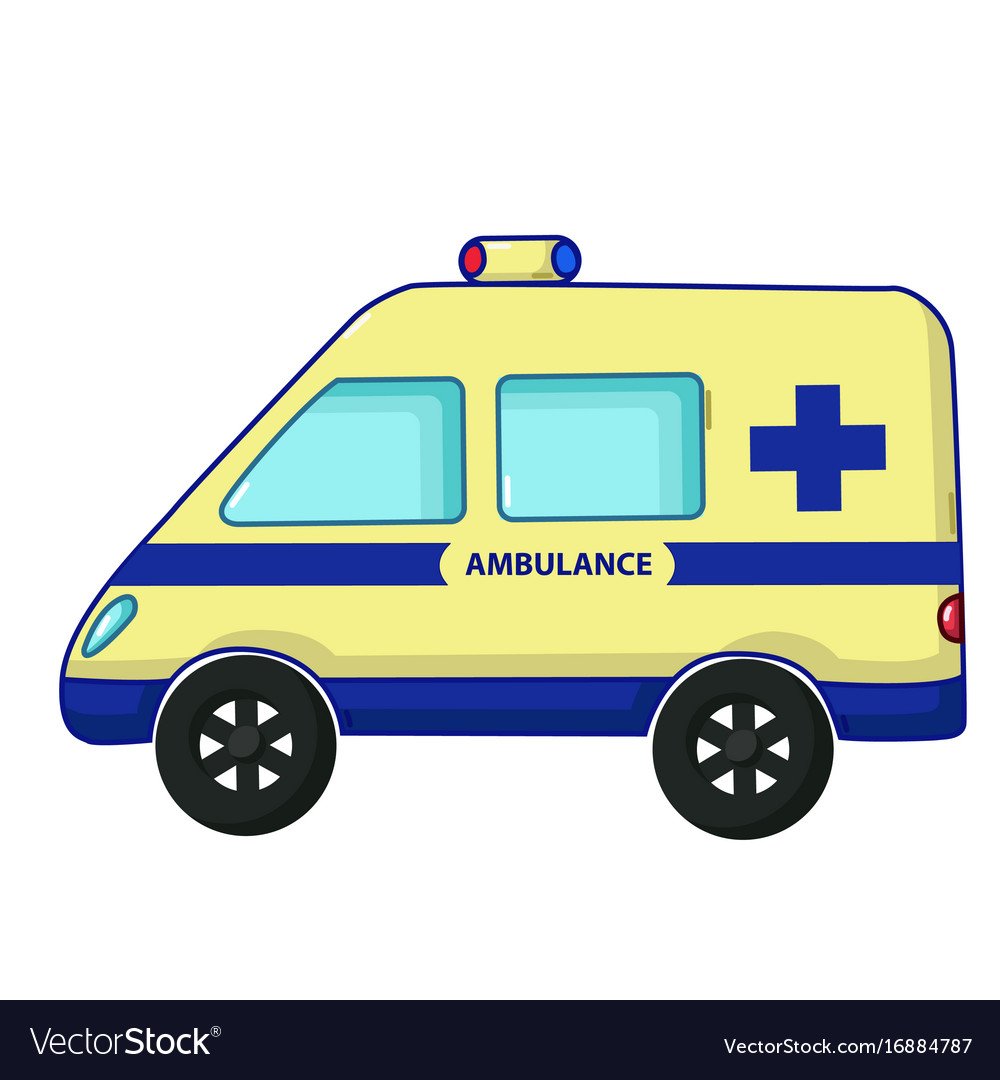 Мультяшный значок скорой помощи