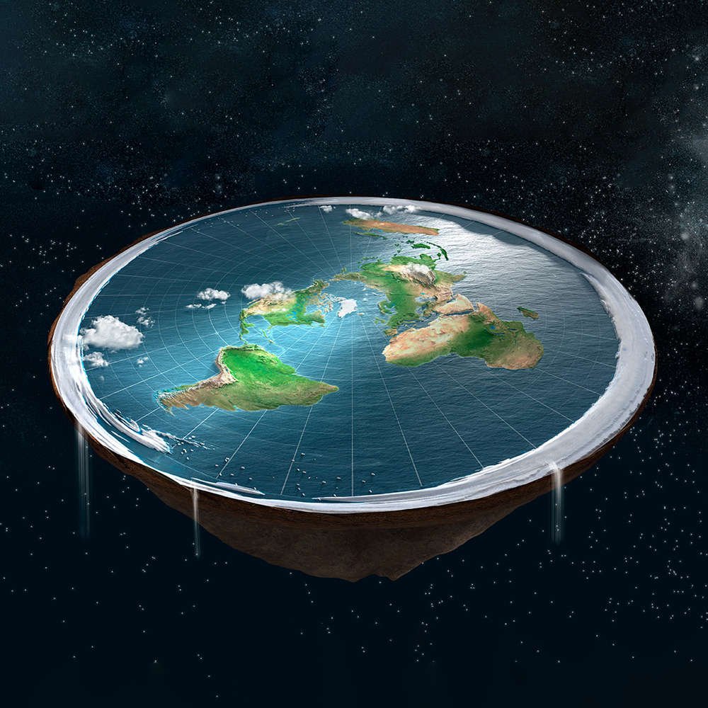 Экватор на плоской земле