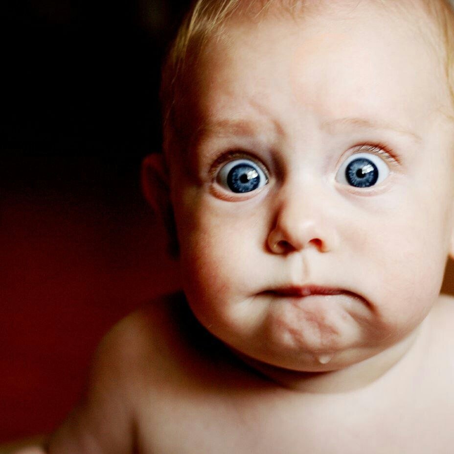 Ребенок озадачен