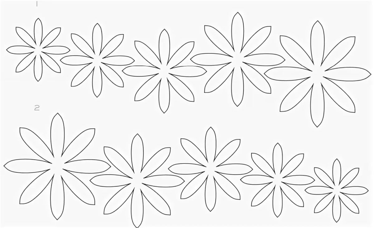 Ромашка рисунок