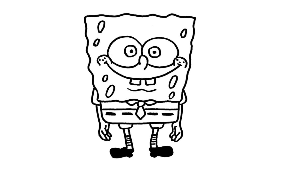 Губка Боб рисунок