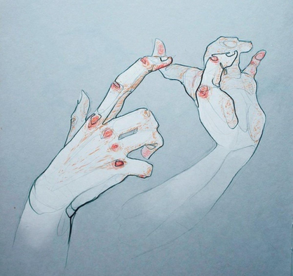 Картинки для срисовки руки