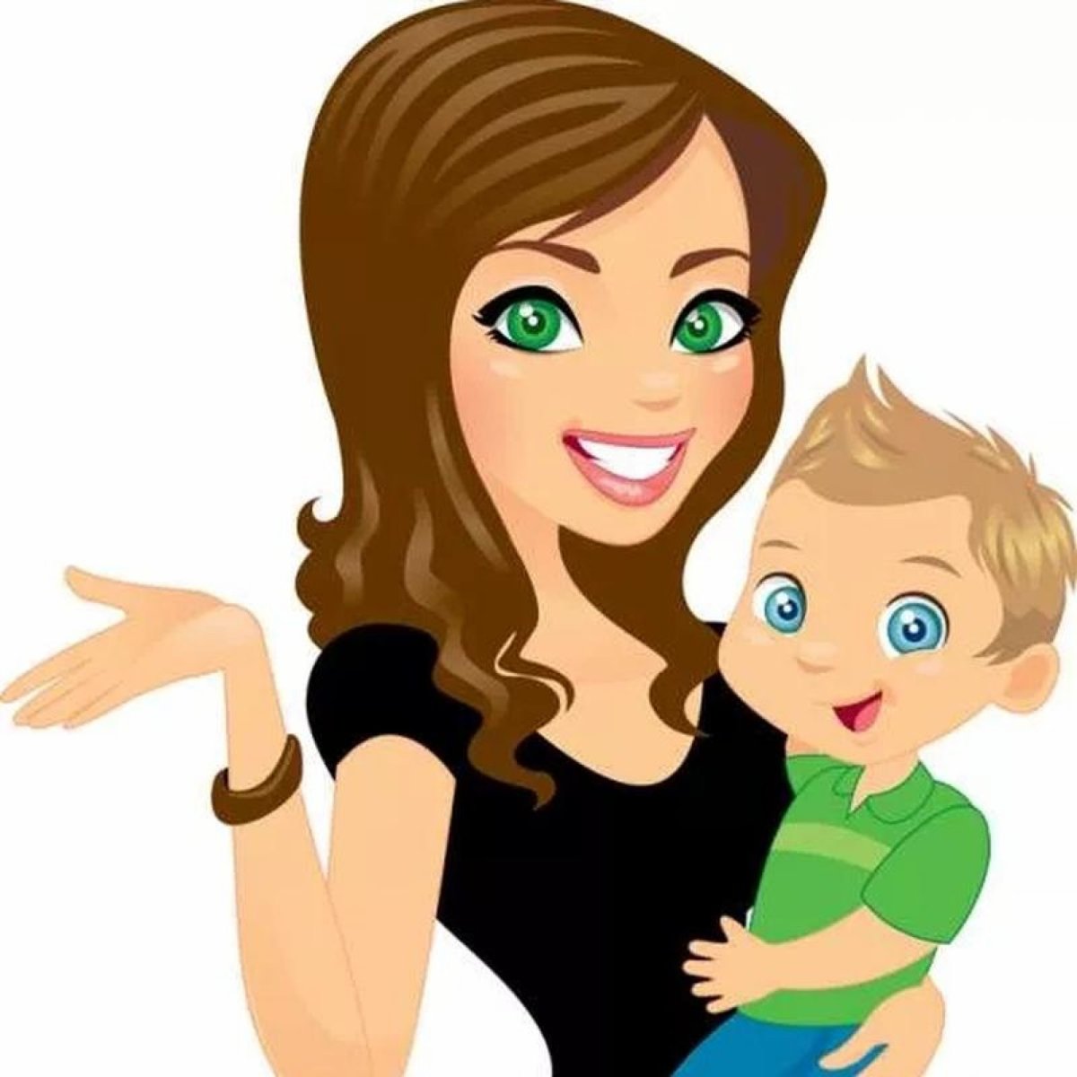 Картинка мамы мультяшный