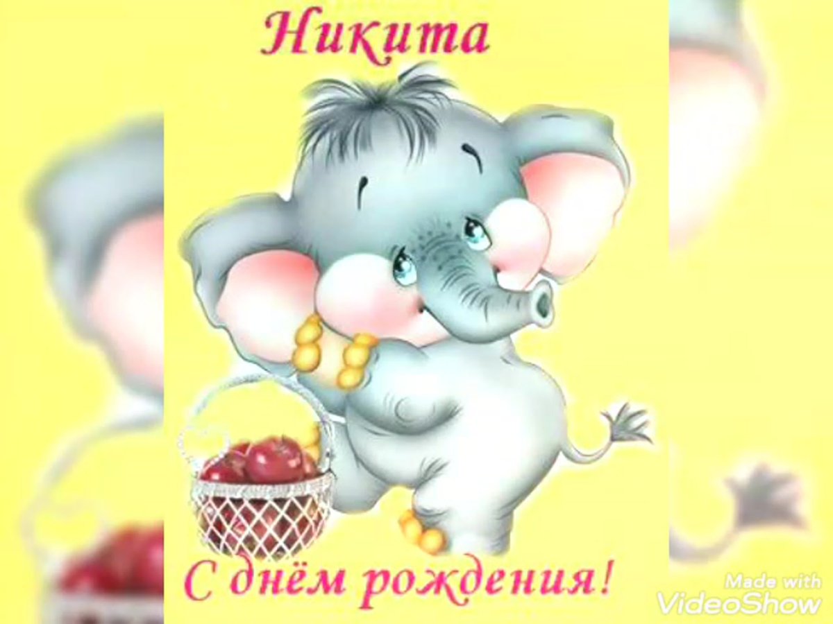 С днём рождения Никитае