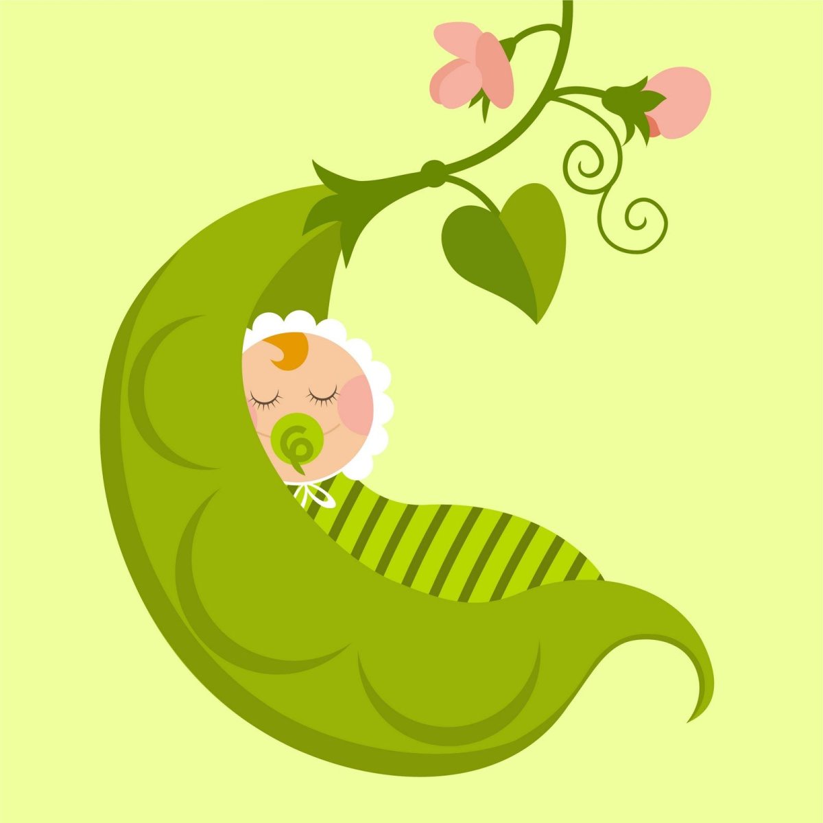 Горошинка рисунок