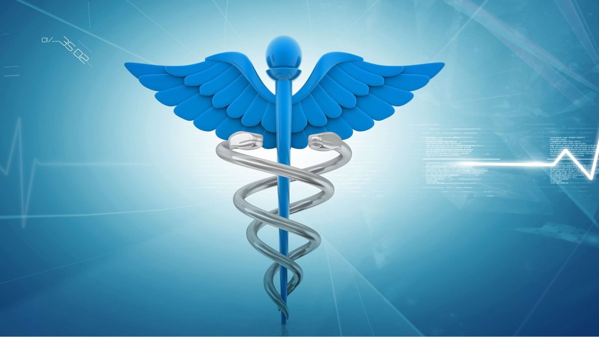 Эмблема медицины красивая