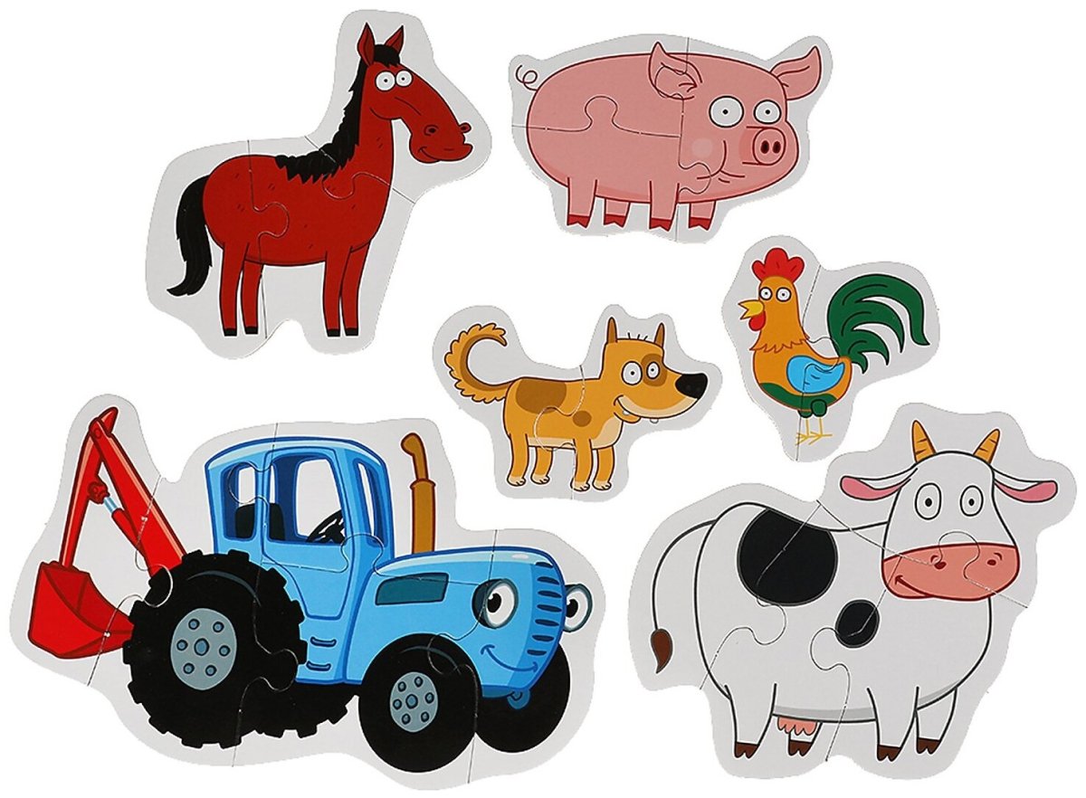 Тигр из синего трактора