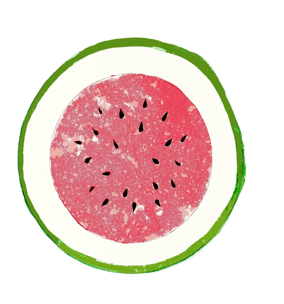 Арбуз стилизация