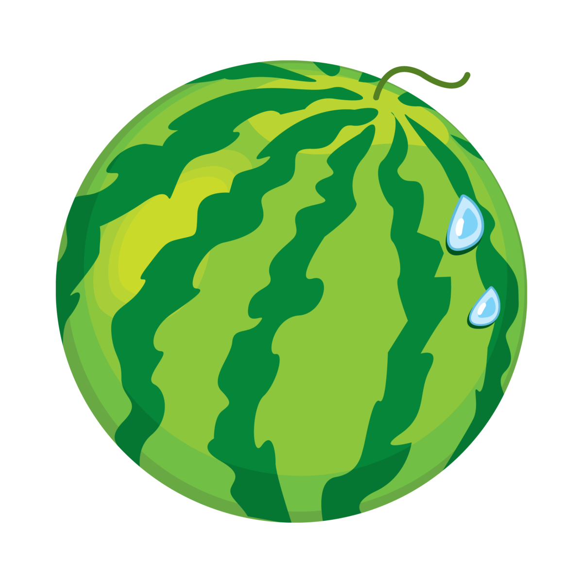 Арбуз рисунок для детей