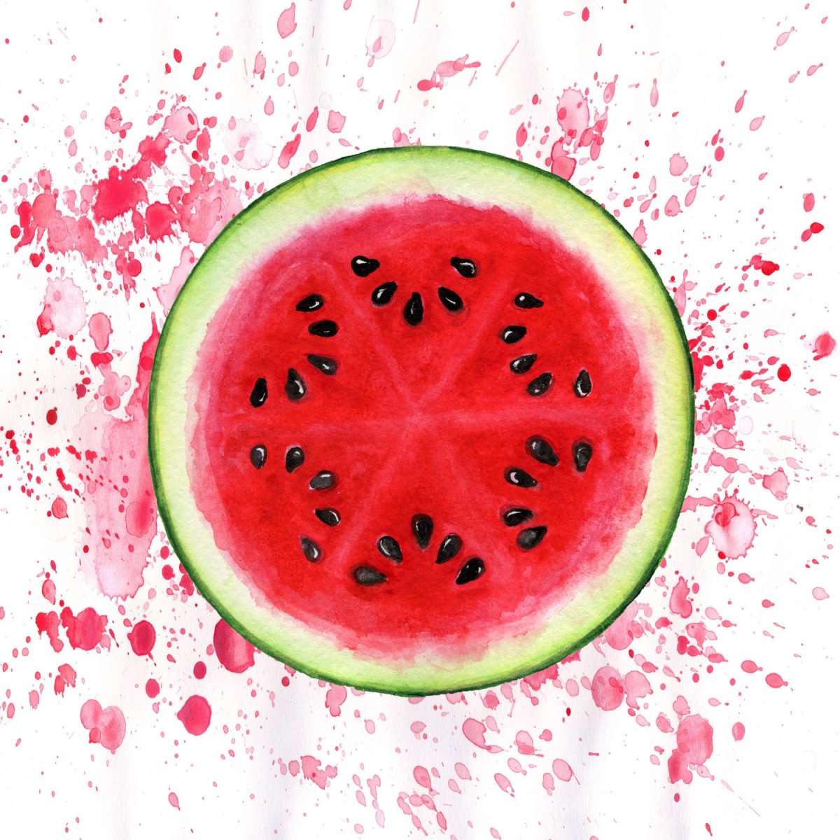 Узоры на арбузе