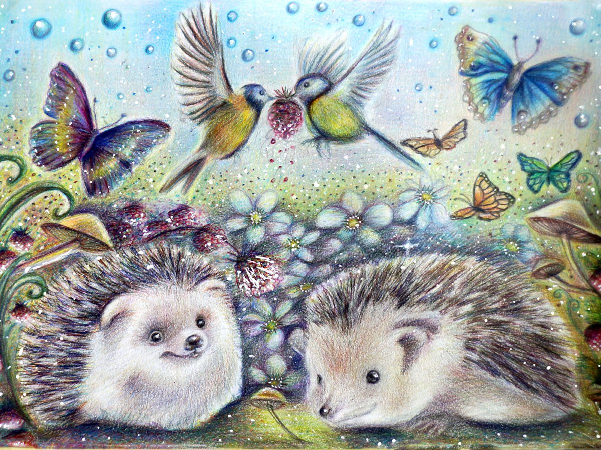 П Меньшикова картина Ежи