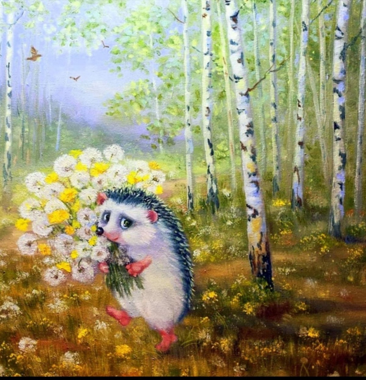 Ирина Глущенко художник Ежи