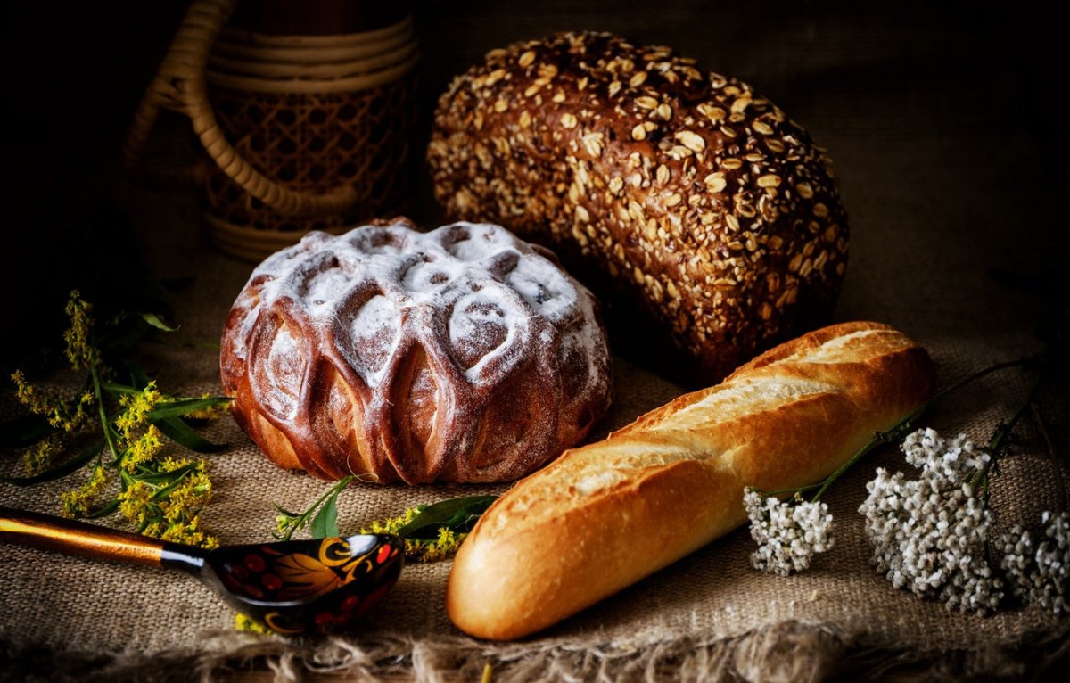 Хлеб на столе