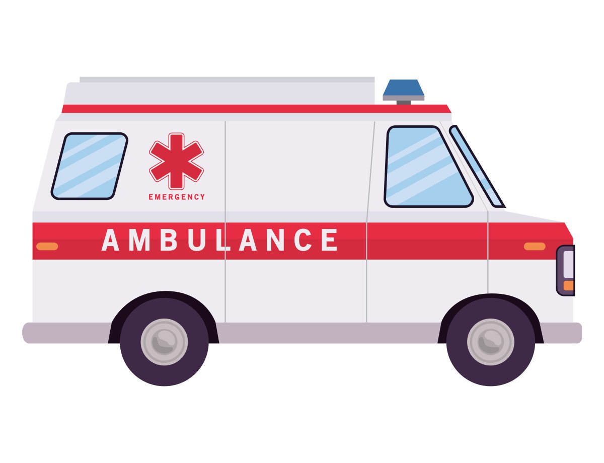 Ambulance vector