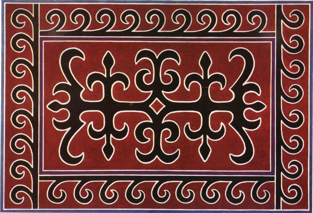 Карачаево Черкесский орнамент