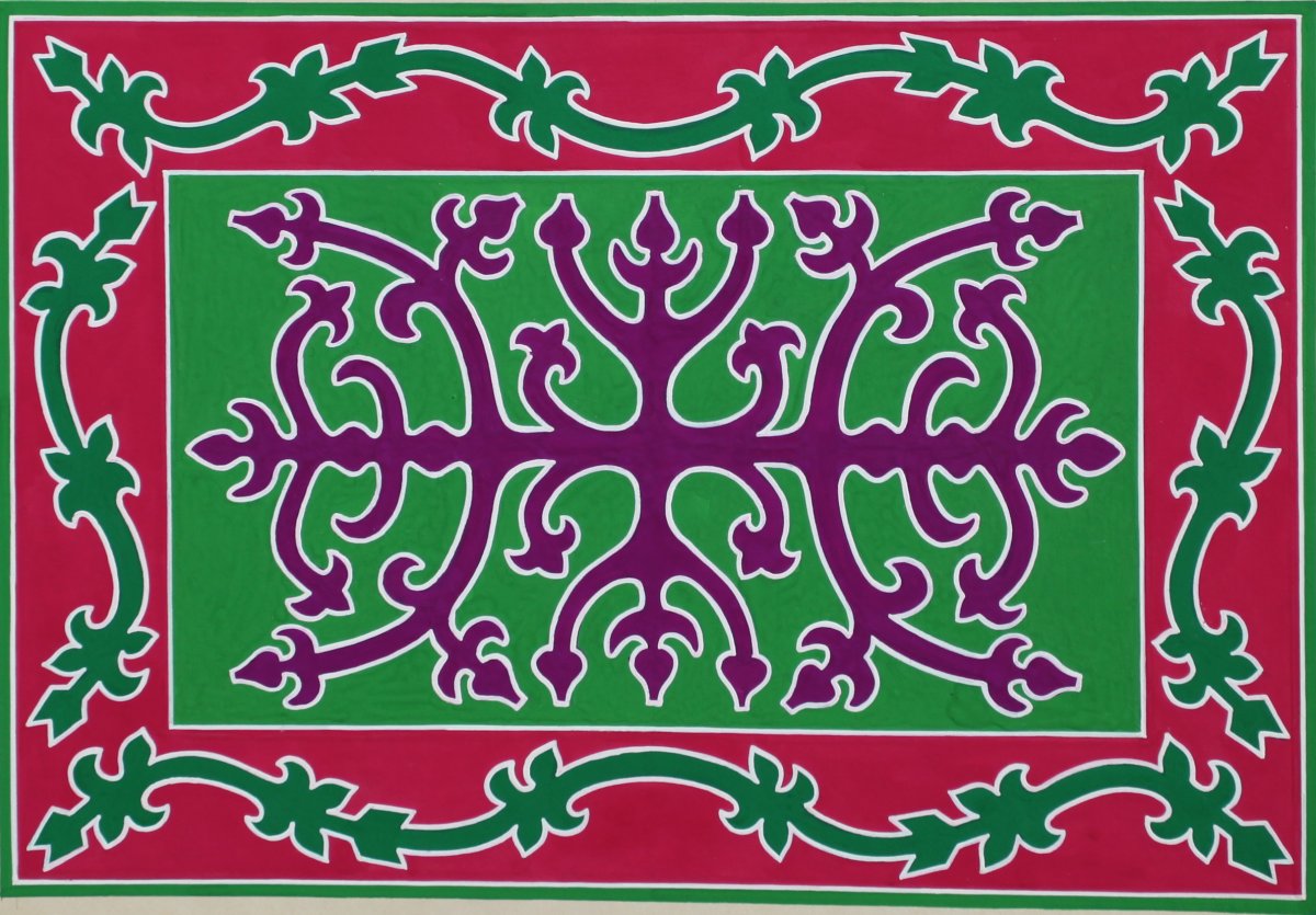 Адыгский Черкесский орнамент