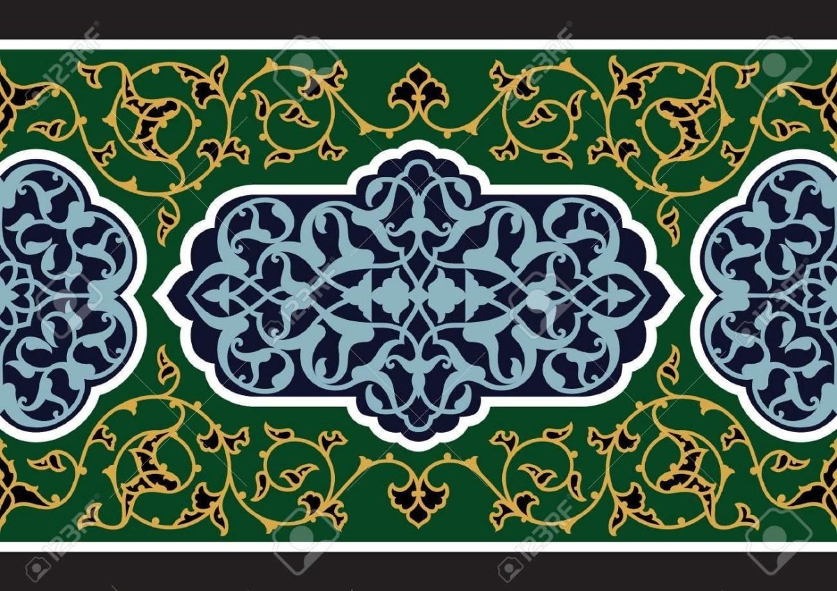 Кошкар муйиз орнамент