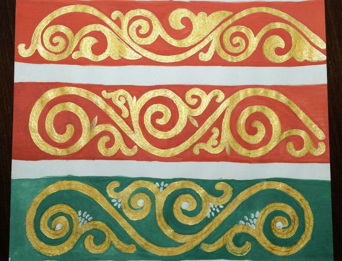 Орнамент в полосе