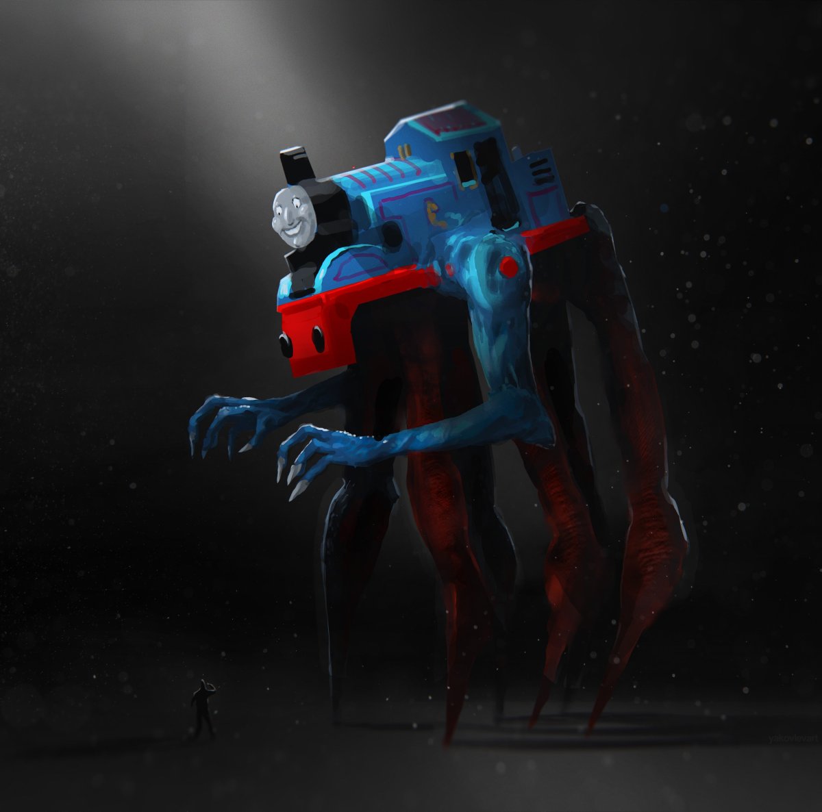 Криповый паровозик Томас