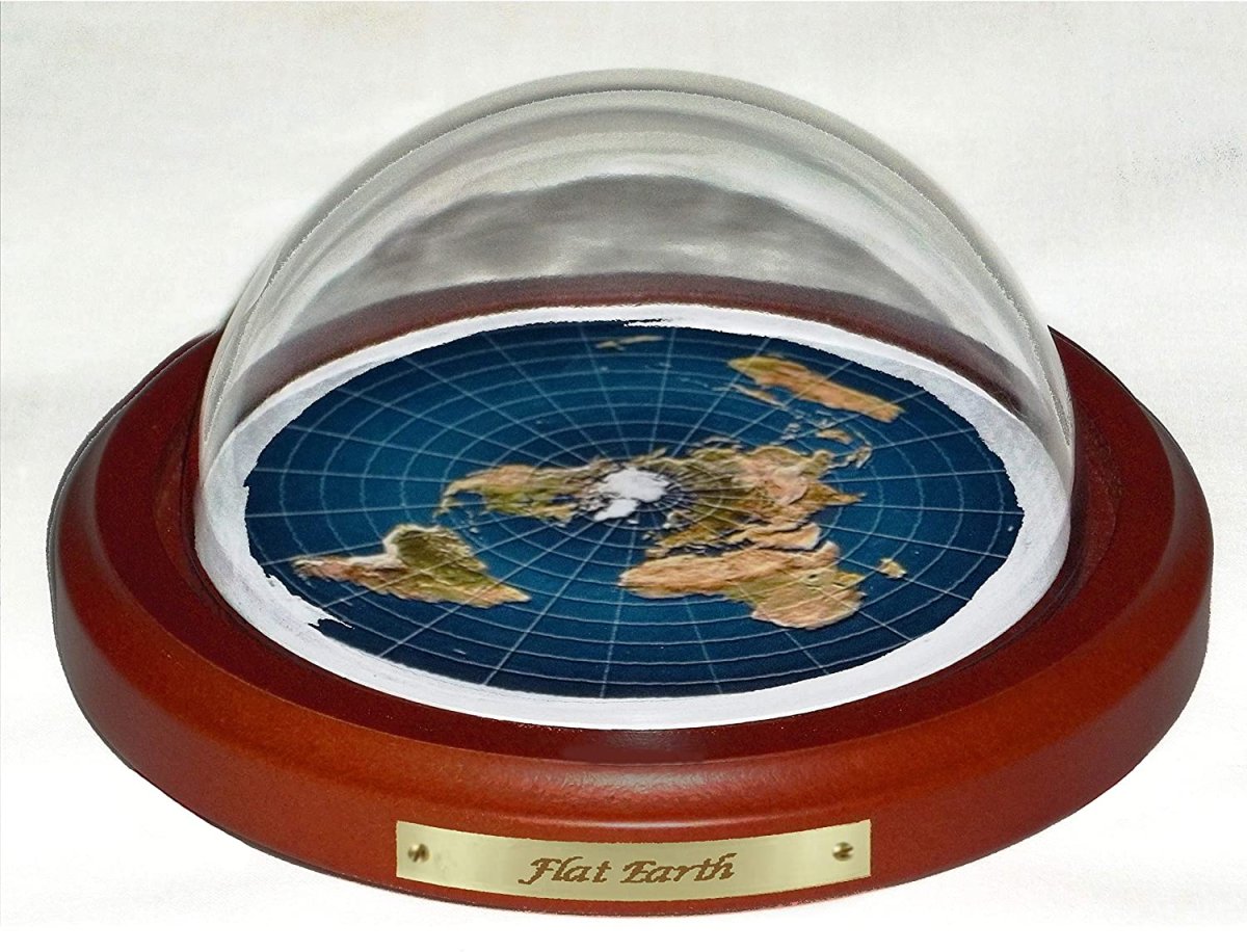 Плоская земля в 3d