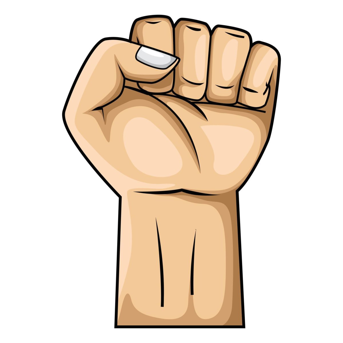 Мультяшный кулак