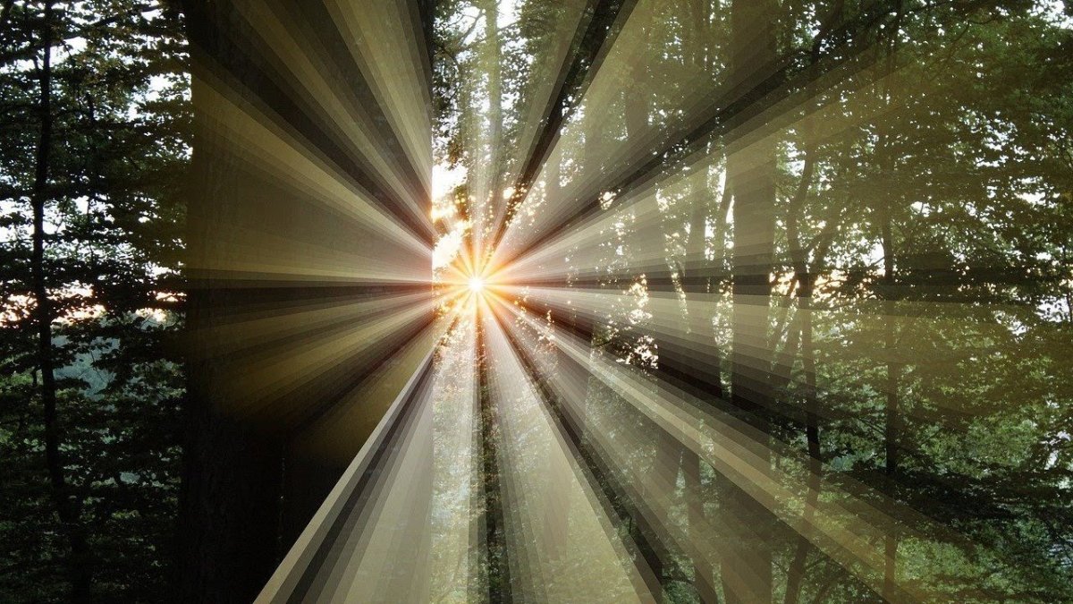 Картинка солнце с лучами