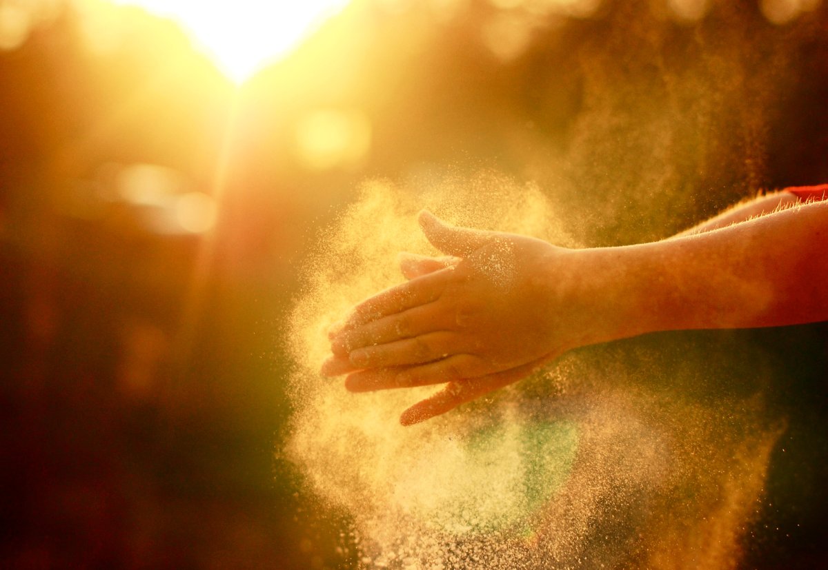 Солнечный Луч на ладони