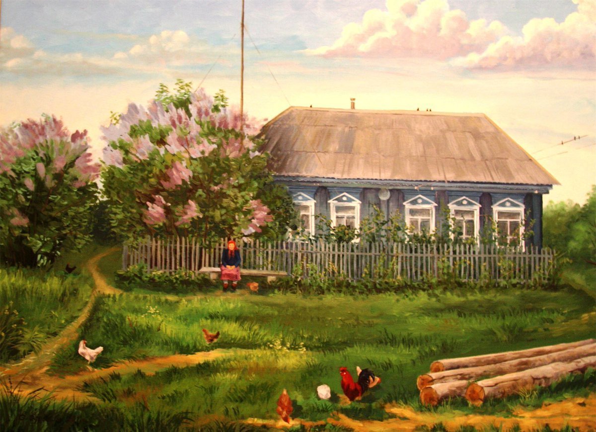 Деревенский домик